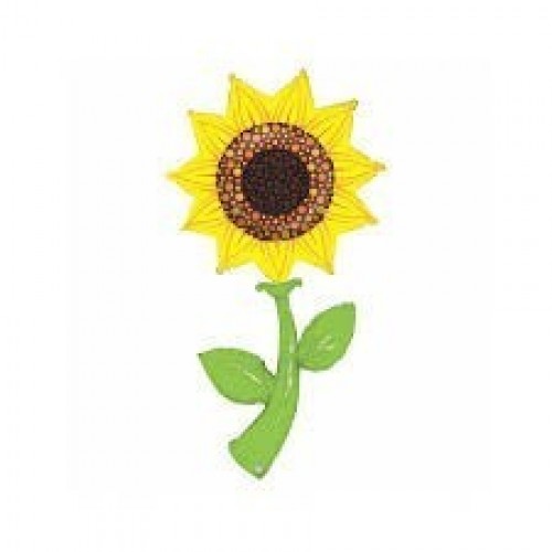 GLOBO 67" FOIL AIRWALKER FORMA GIRASOL