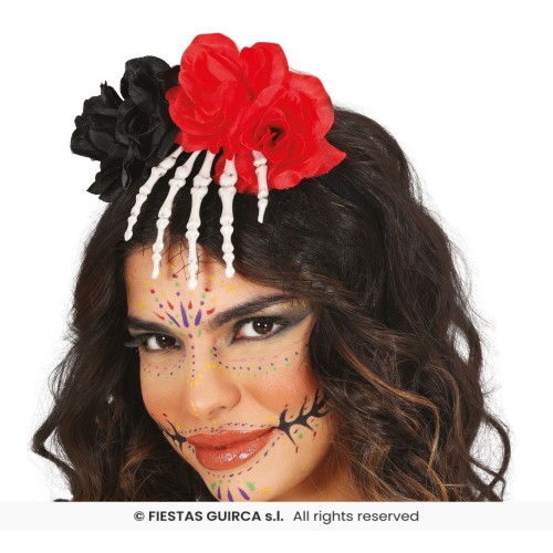 DIADEMA MANO ESQUELETO