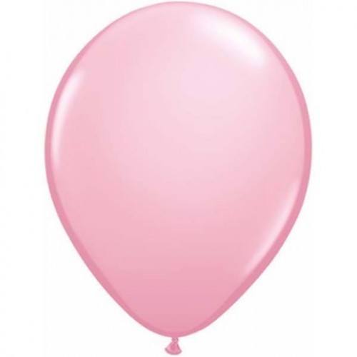 100 GLOBOS 5" LATEX ROSA PALO