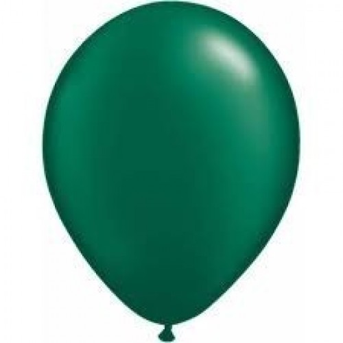 $D 100 GLOBOS 5" LATEX PERLADO VERDE BOS