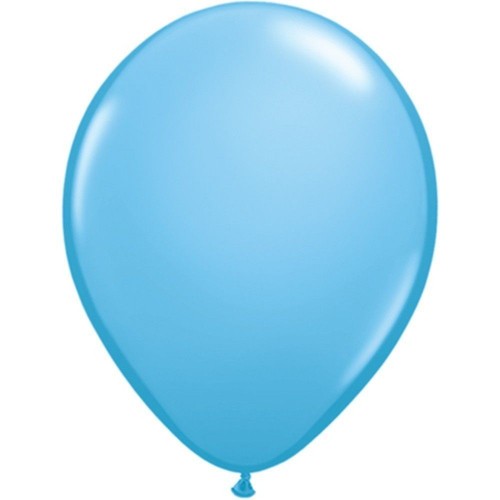   50 GLOBOS 16" LATEX CELESTE PALO