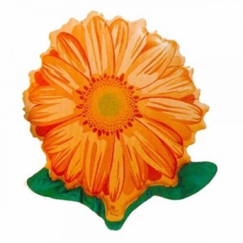 $D GLOBO 22" FOIL FORMA FLOR HIERBERA