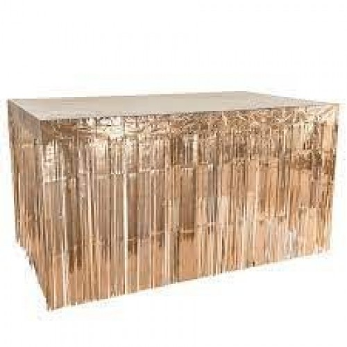  FALDA MESA FLECO MET ROSA 74X300CM