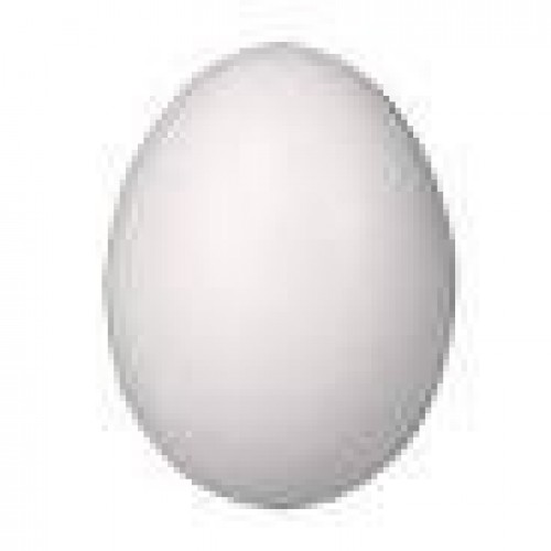 " 2 HUEVOS CORCHO BLANCO 7CM