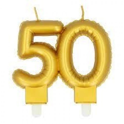   VELA FORMA N50 METAL ORO 9CM