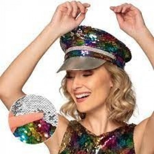 GORRA LENTEJUELA ORGULLO