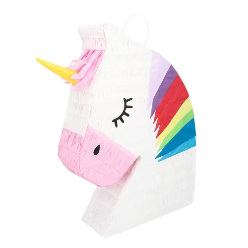   PIÑATA PALO FORM UNICORNI 45X33CM