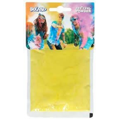 BOLSA HOLI COLOR POLVO AMARILLO 70GR