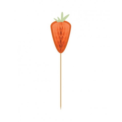 10 PICKS NIDO ABEJA ZANAHORIA 17CM
