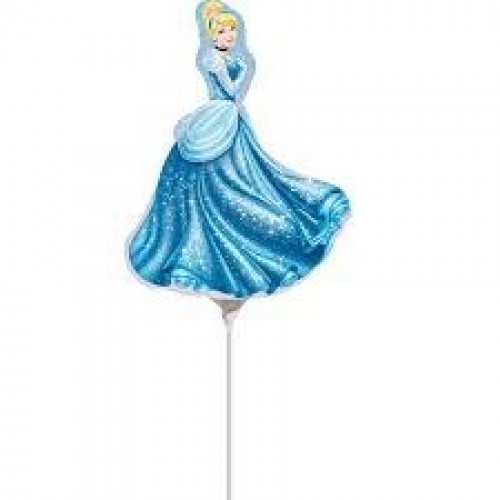   GLOBO 14" PALO FOIL CENICIENTA