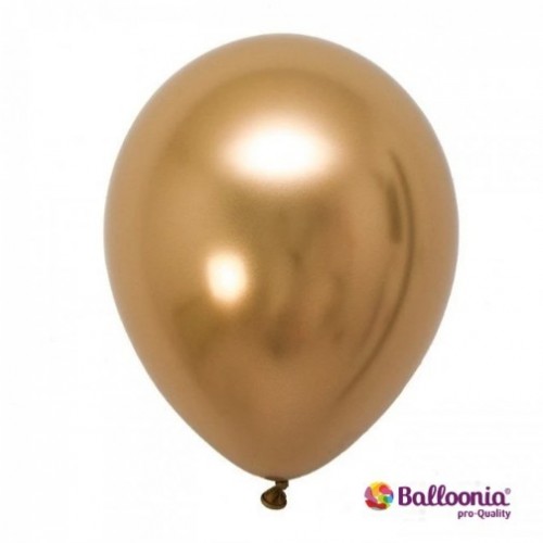   25 GLOBOS 12" 112B01 BRILL ORO