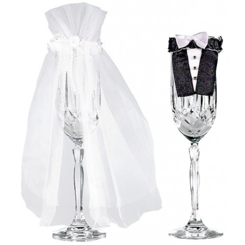 DECORACION COPA TRAJES NOVIOS