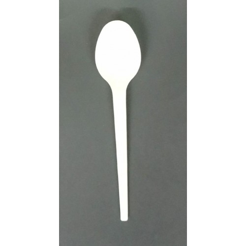   100 CUCHARAS BLANCA 16,8CM
