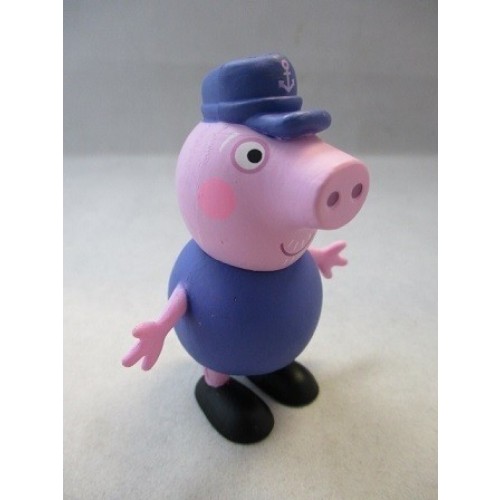   FIGURA TARTA ABUELO PIG 7CM.