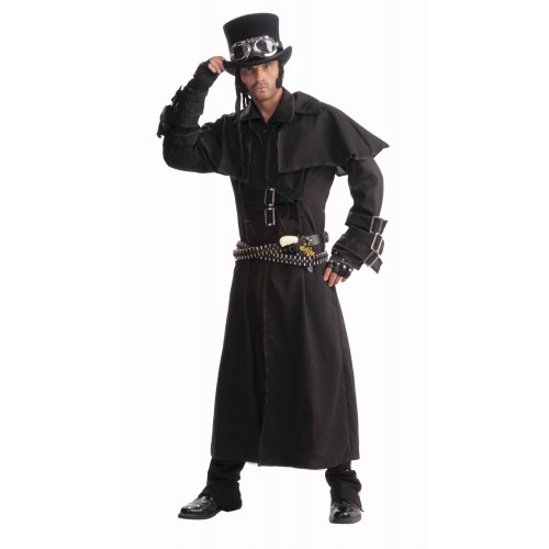 CHAQUETA T-42 NEGRA STEAMPUNK