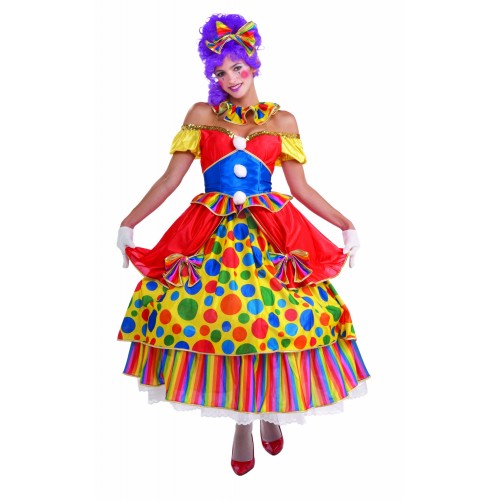  DISFRAZ T-UNICA REINA PAYASO