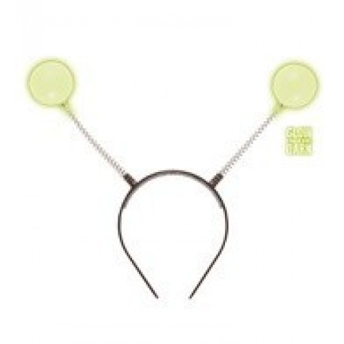 DIADEMA ANTENAS BOLA FLUORESCENTE
