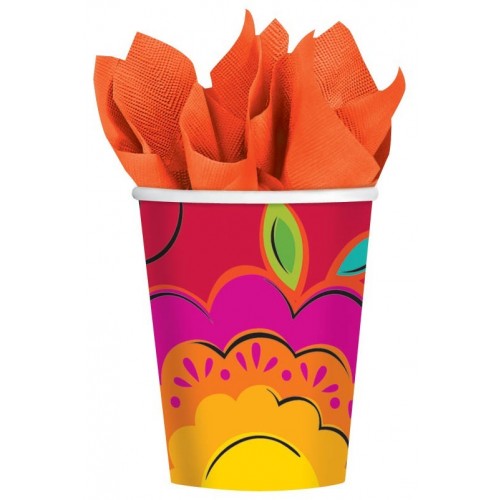 PAQ.18/U VASO FLOR MEXICO 266ML