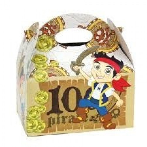 $D CAJA PARA GOLOSINA JAKE EL PIRATA