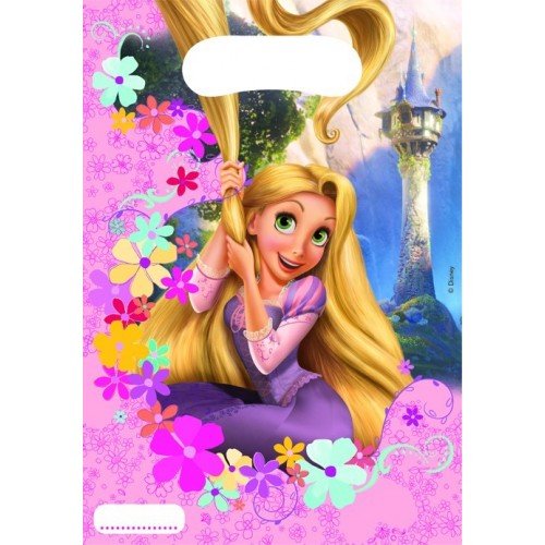 6 BOLSAS PL RAPUNZEL