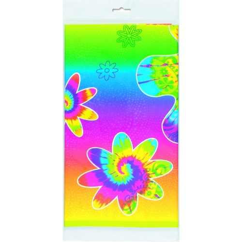 MANTEL PLAST. MULTICOLOR HIPPIE 137X213M
