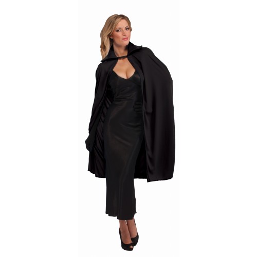  CAPA ADULTO CON CUELLO NEGRA 114CM