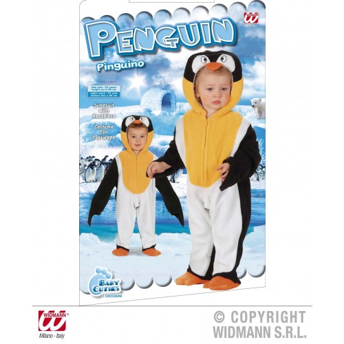 $D! DISFRAZ 1A2AÑOS PINGUINO INFANTIL