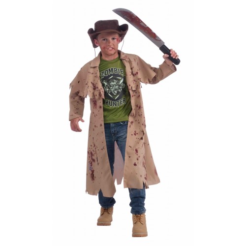 DISFRAZ 8A10 AÑOS CAZADOR ZOMBI