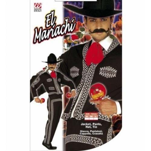 DISFRAZ T-S MARIACHI NEGRO