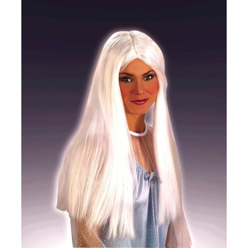   PELUCA ANGEL LARGA BLANCA