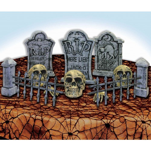 KIT DECORACION MESA CEMENTERIO