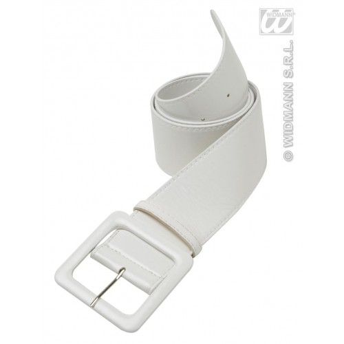   CINTURON VINILO BLANCO