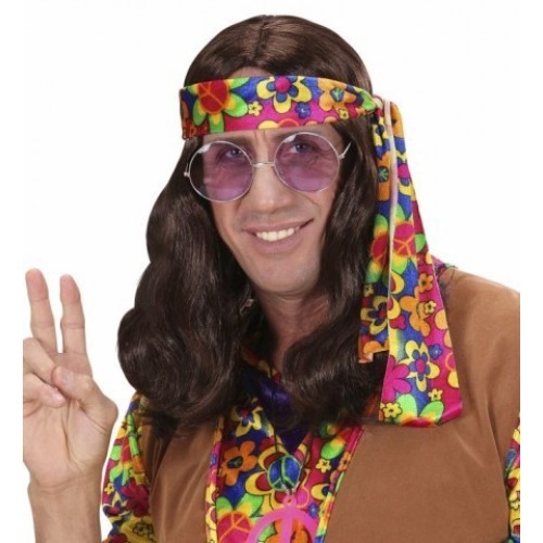 PELUCA HIPPIE CASTAÑA