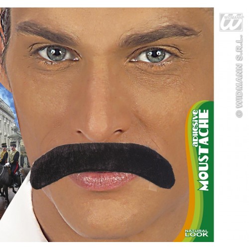   BIGOTE CABALLERO ADHESIVO NEGRO