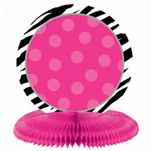 CENTRO MESA PERSONALIZABLE CEBRA ROSA