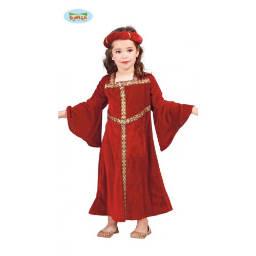 DISFRAZ 10A12AÑOS DAMA MEDIEVAL