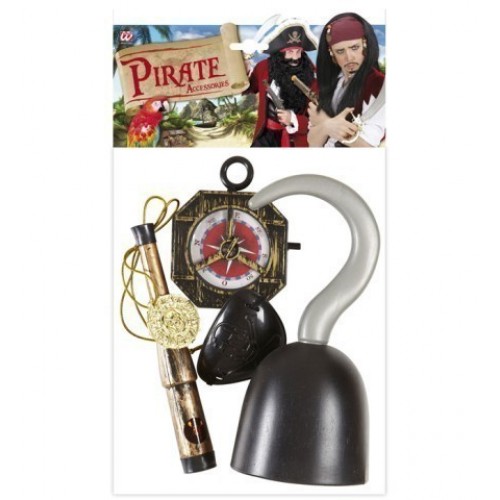 SET 5 PIEZAS PIRATA