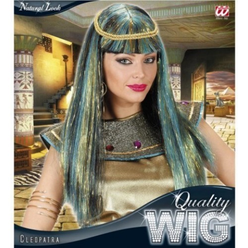 PELUCA CLEOPATRA LARGA DESTELLO