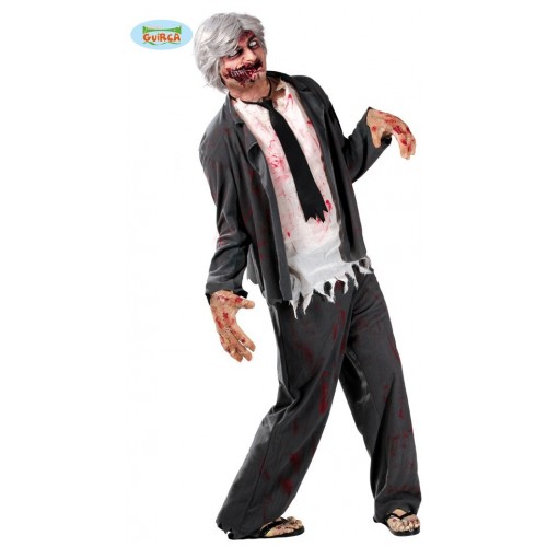 $D DISFRAZ T-UNICA ZOMBIE ADULTO