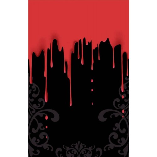 MANTEL PL BORDE ENSANGRENTADO 137X259CM