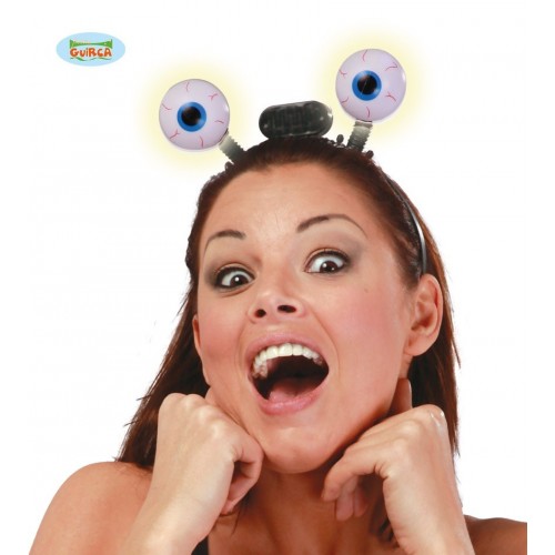 $D DIADEMA OJO HALLOWEEN C/LUZ