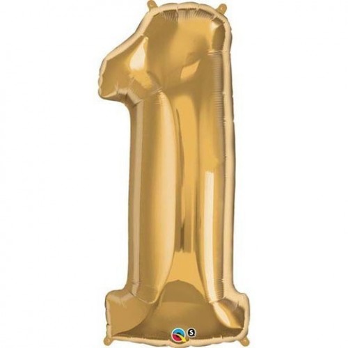   GLOBO 38" FOIL FORMA N1 ORO