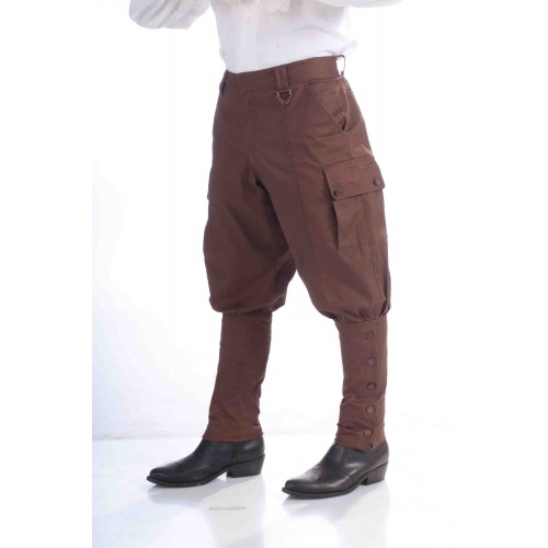 PANTALON T-UNICA MARRON STEAMPUNK