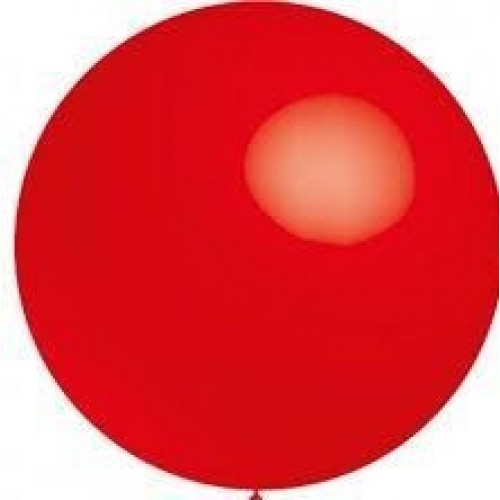 $D    GLOBO JUMBO 95CM HG300 ROJO OSC