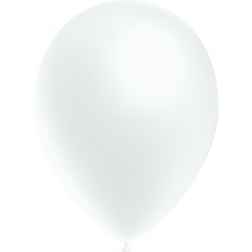   50 GLOBOS HG95M BLANCO METAL M96
