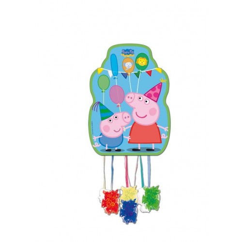   PIÑATA PERFIL PEPPA PIG 33X46CM
