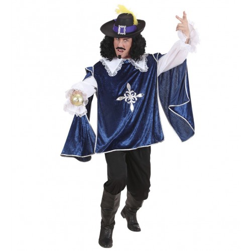 CAMISA T-XL MOSQUETERO AZUL