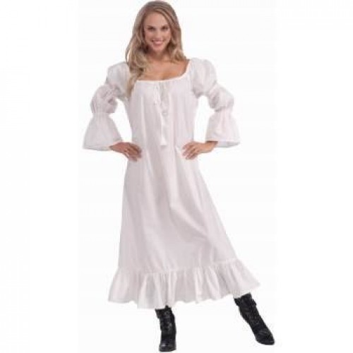  CAMISON BLANCO T-UNICA CHICA MEDIEVAL