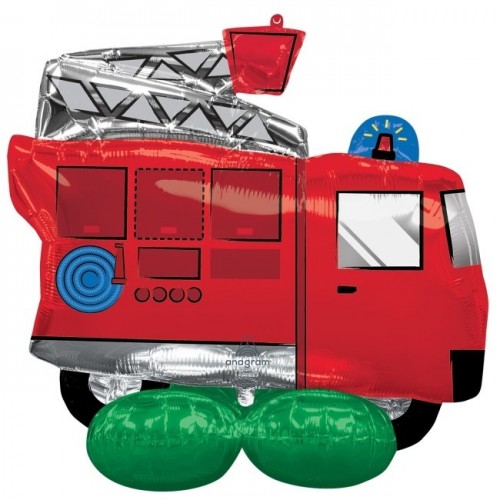 GLOBO 42" FOIL AIRLOONZ CAMION BOMBEROS
