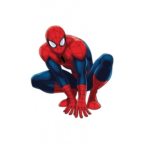 $D   2 MINIS SILUETAS SPIDERMAN 30CM